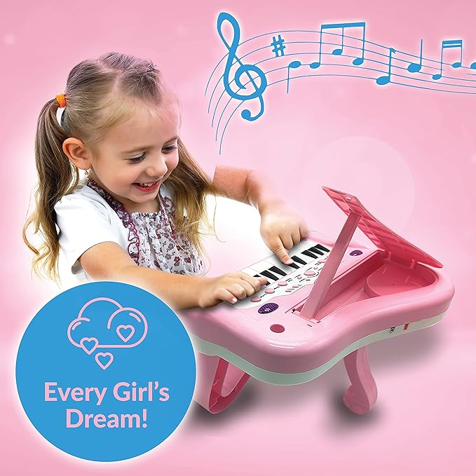 Little Musician Piano with Microphone