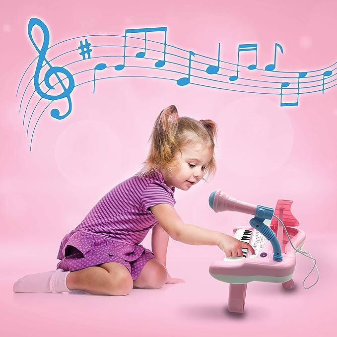 Little Musician Piano with Microphone