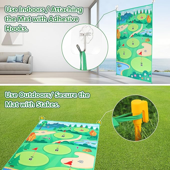Portable Golf Chipping Game Set