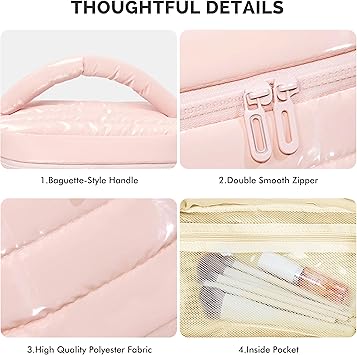 Puffy Travel Makeup Bag