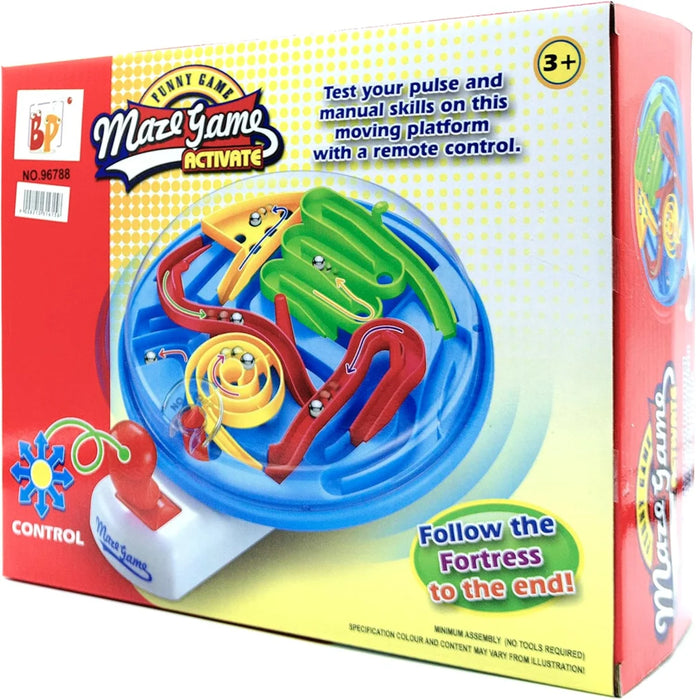 3D Maze Ball Game with Joystick Control