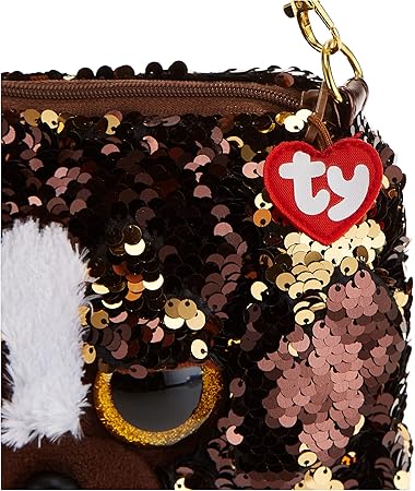 TY Fashion Sequin Dog Brutus Purse