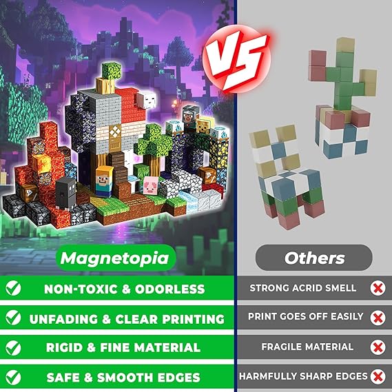 3D Kingdom Advanture Magnetic Building Blocks