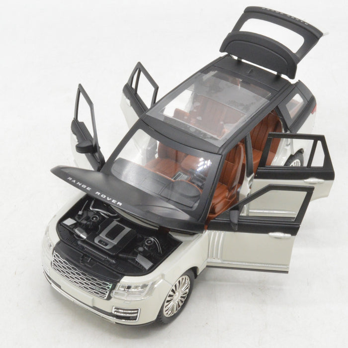 Diecast Rang Rover Car With Light & Sound 1:24 Scale