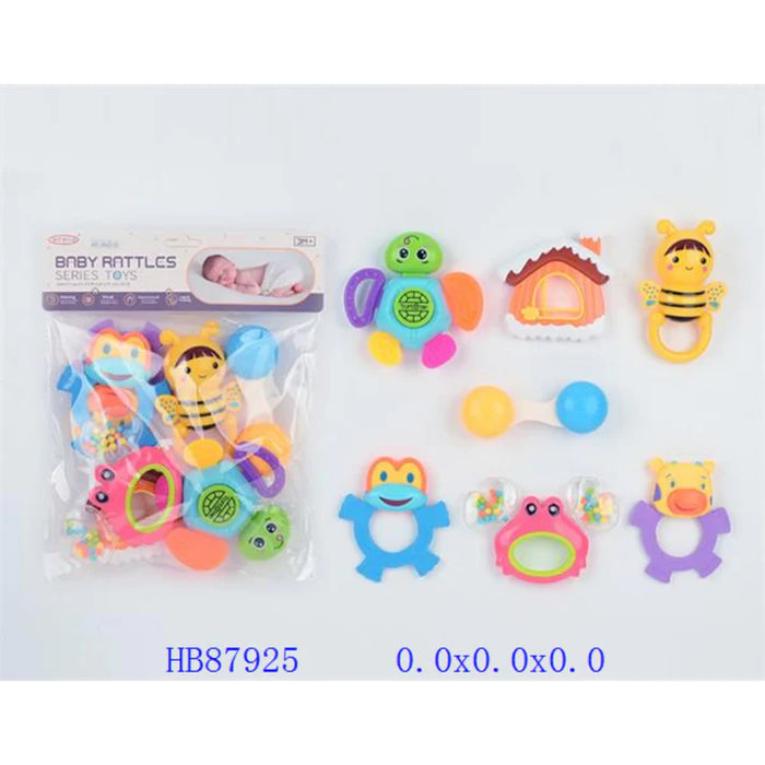 Bee Shapes Baby Rattles