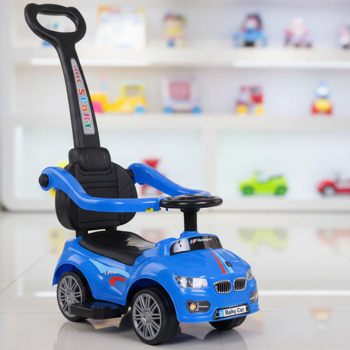 Smooth Wheel Push Car with Handle