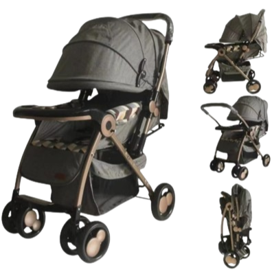 Alloy Foldable Baby Stroller