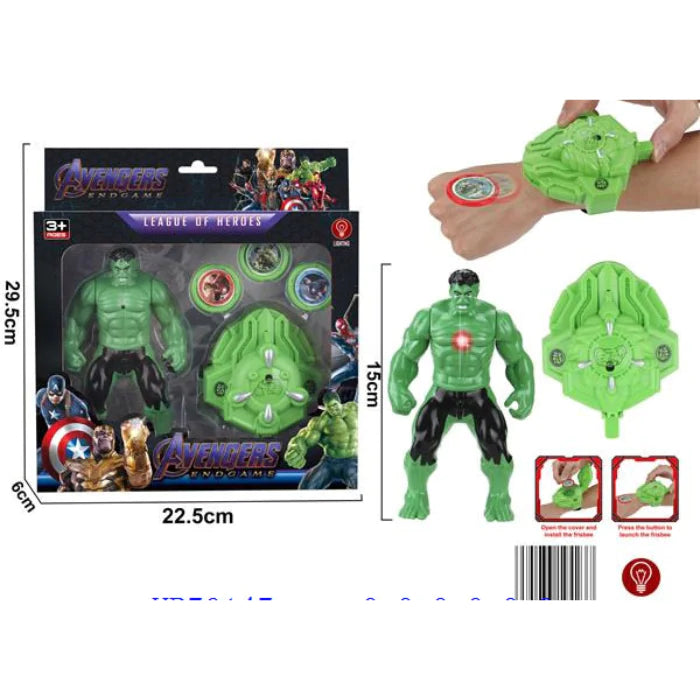 3 in 1 Avengers Hulk Action Figure Gift Set