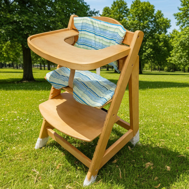 Wooden Portable Baby Dinning High Chair