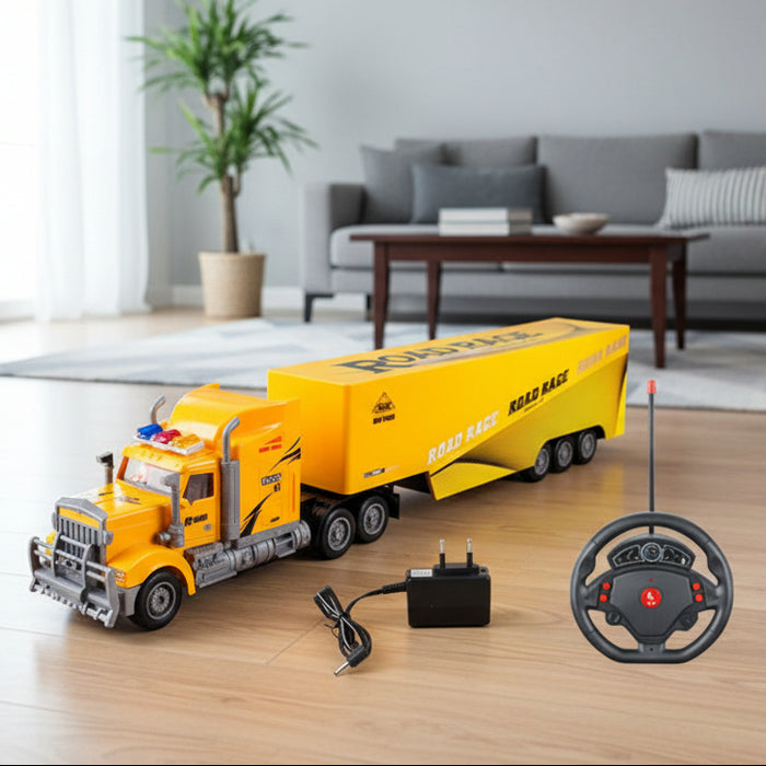 RC Heavy Road Racing Truck with Lights