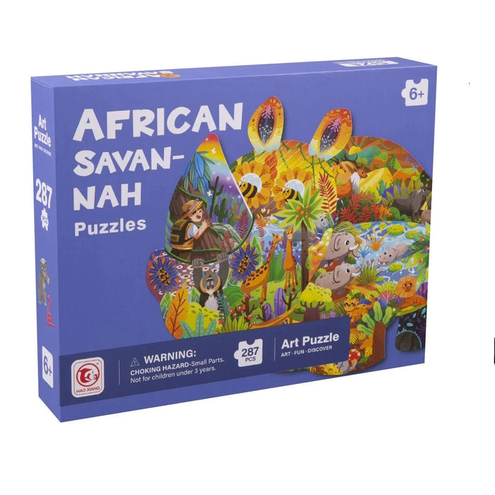 African Art Puzzle 287 Pieces