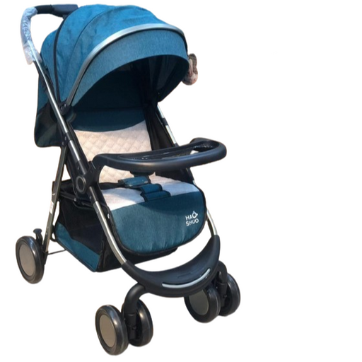 Stroller with top tray