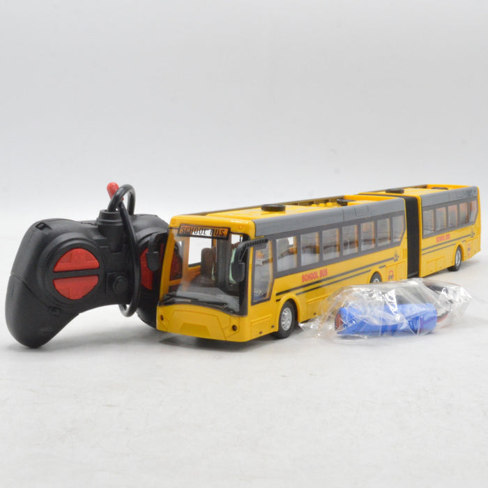 Rechargeable RC School Bus With Lights