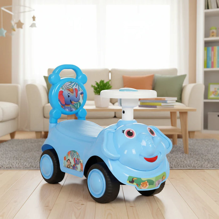 Elephant Shape Kids Push Car