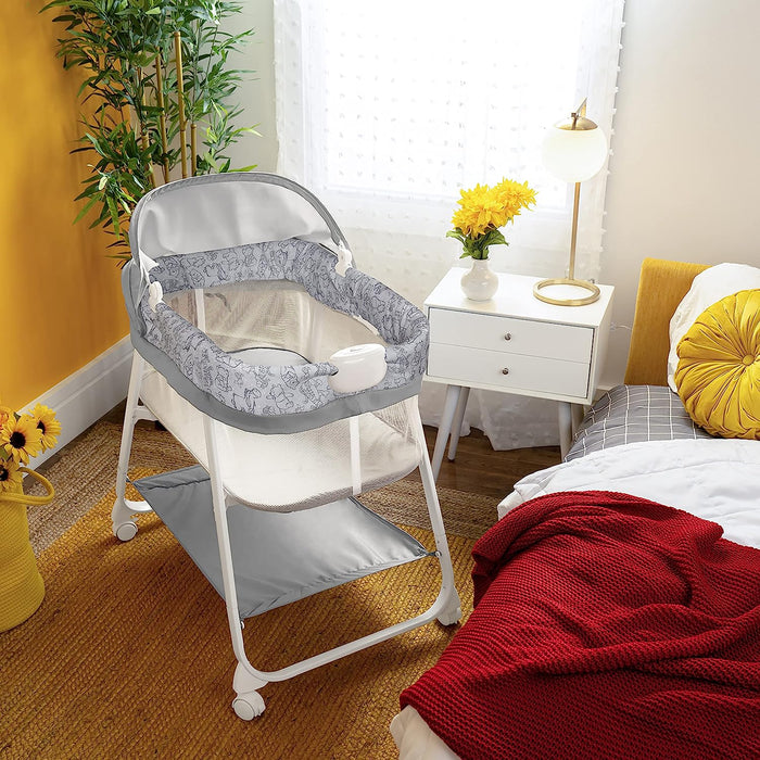 Pooh - Slumber Party Soothing Bassinet with Vibrations