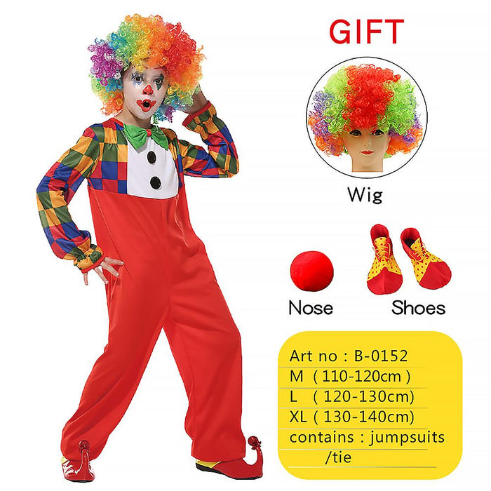 Funny Holiday Carnival Clown Costume