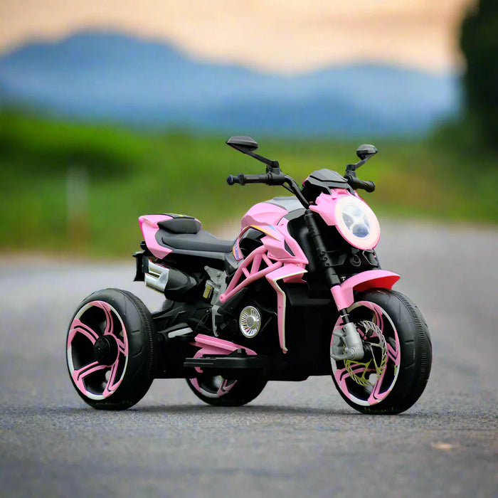 Rechargeable 3 x Wheels Ride on Motorcycle