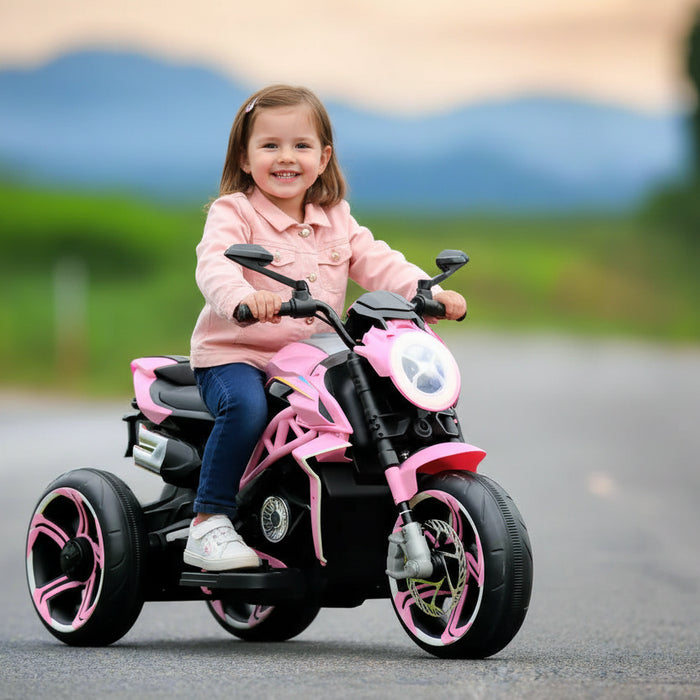Rechargeable 3 x Wheels Ride on Motorcycle