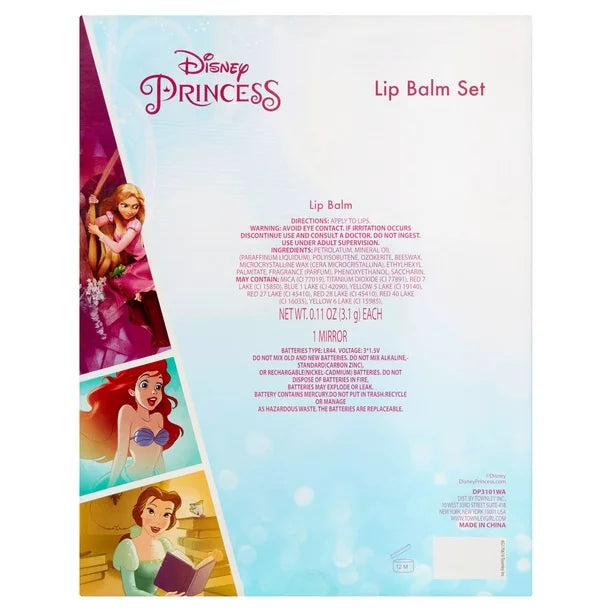 Disney Princess Lip Balm set