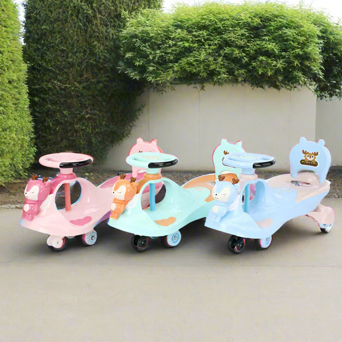 Deer Theme Kids Auto Car