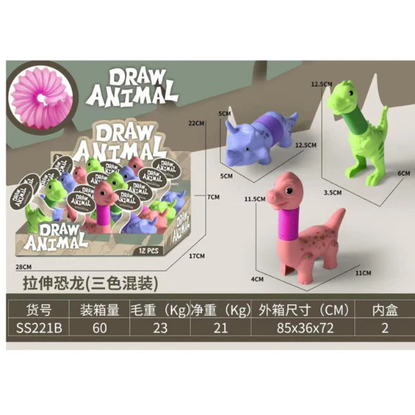 Draw Animal Theme Wild Animals Toy