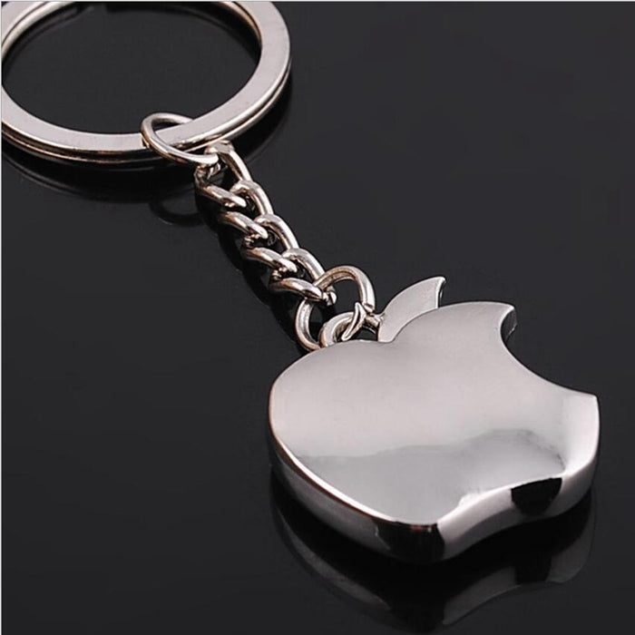 Apple Key Chain Metal Creative Key Chain