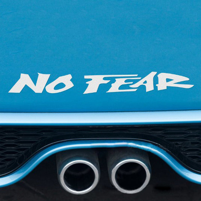 Cool Slogan NO FEAR Car Sticker