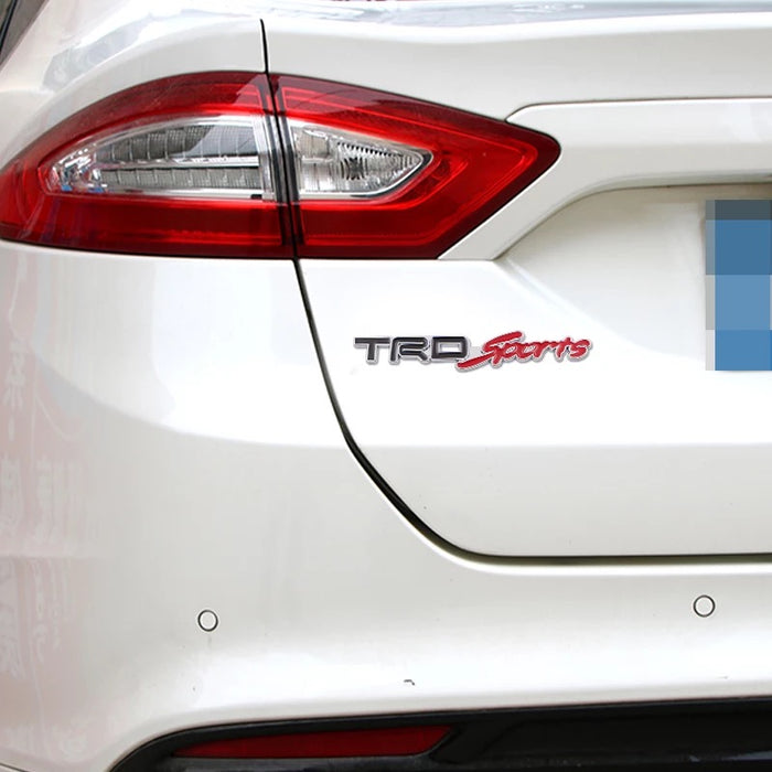 3D Metal TRD Sports Car Logo