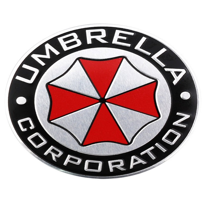 2 Piece Aluminum Umbrella Corporation Car Logo