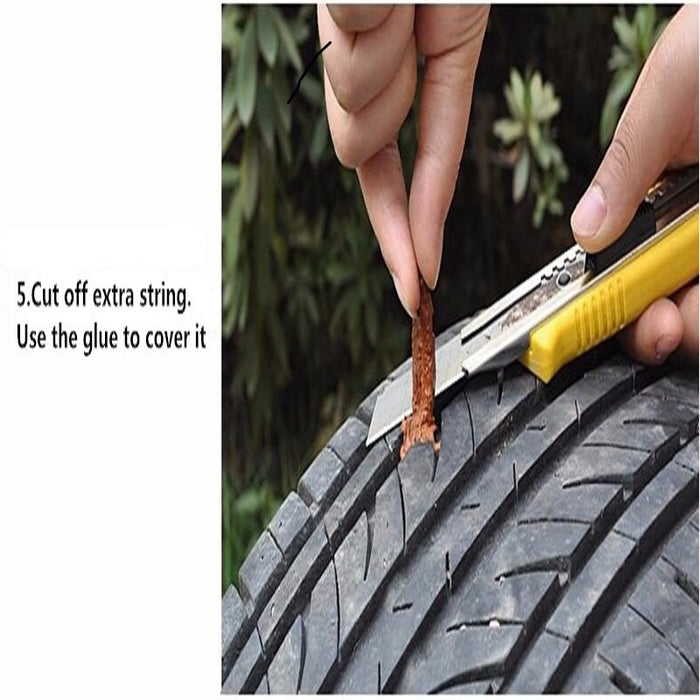 Auto Car Tyre Repair Kit Tubless Tyre Puncture