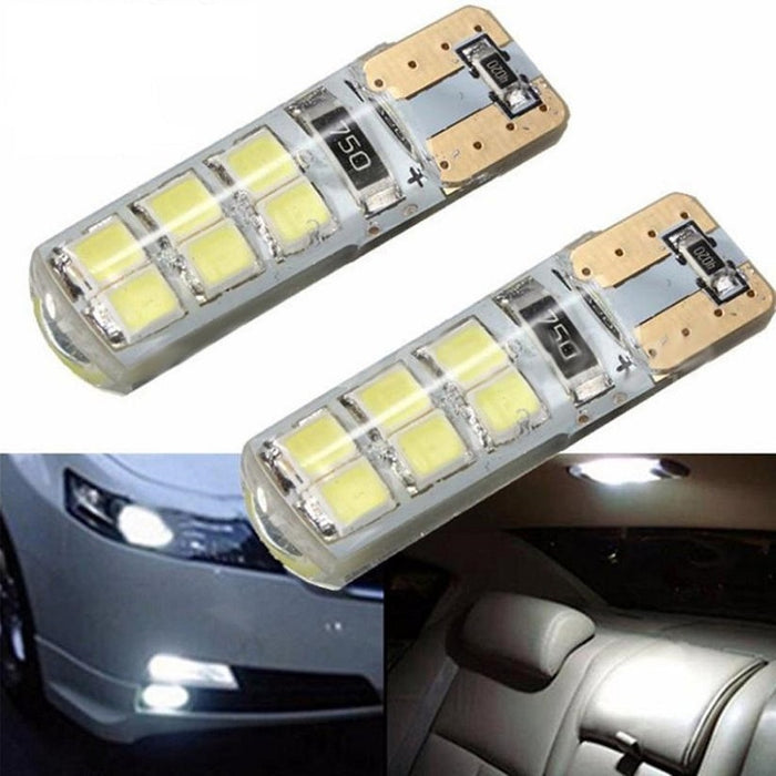 Pack of 2 Auto Led Flash Parking Light 2W Car Light Bulbs