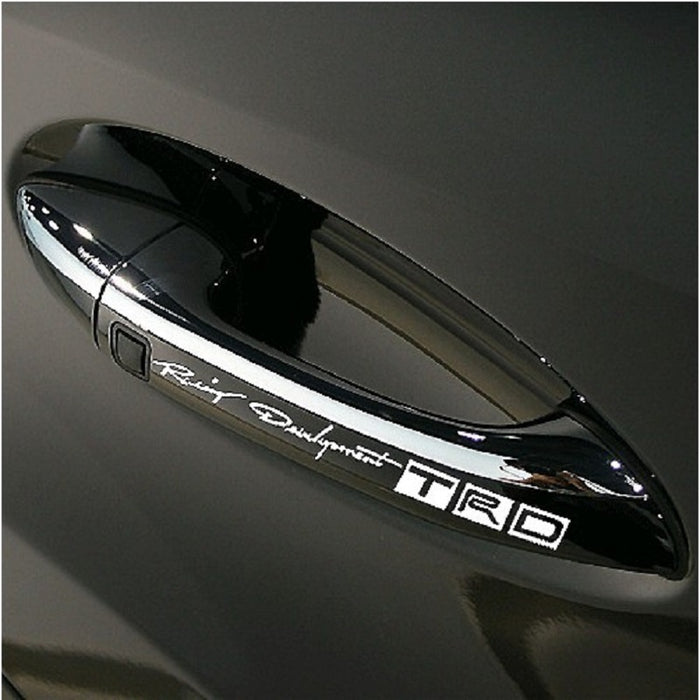 Pack of 4 Car-Styling TRD Logo Door Handle Stickers