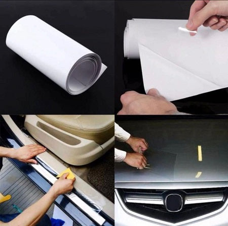 Skin Protective Film Car Bumper Hood Paint Anti Scratch Clear Transparence