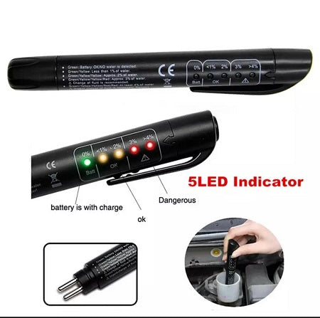 Brake Fluid Tester LED Car Vehicle