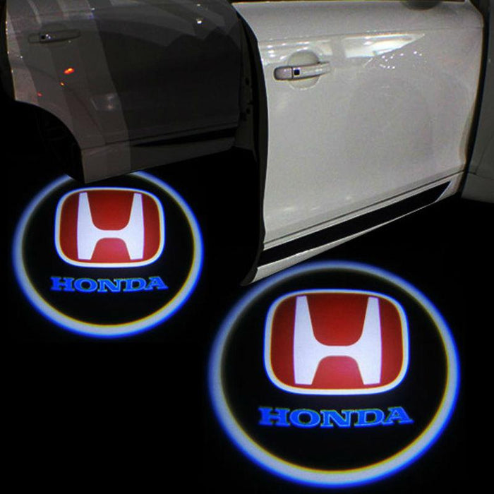 Pack of 2 Car Door Logo Projection Light HONDA
