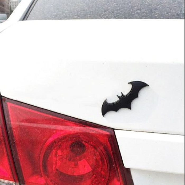 3D Metal Bat Man Car Styling Decoration Stickers