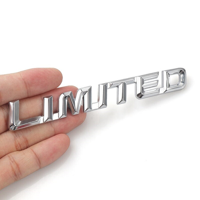 Limited Metal Car Sticker Emblem Badge Logo