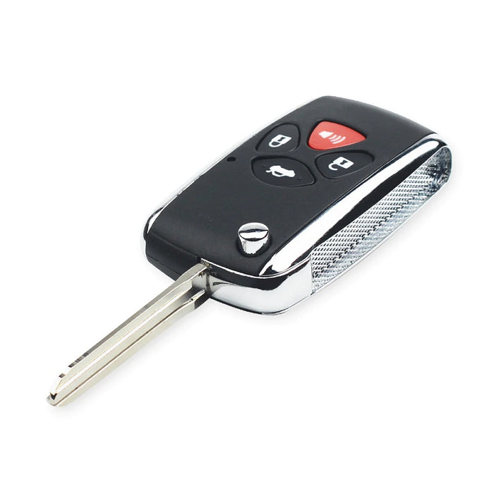 4 Button Modified Flip Cover Case for Toyota