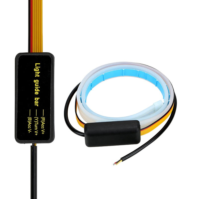 Pack of 2 Car DRL Flexible LED Light Strip
