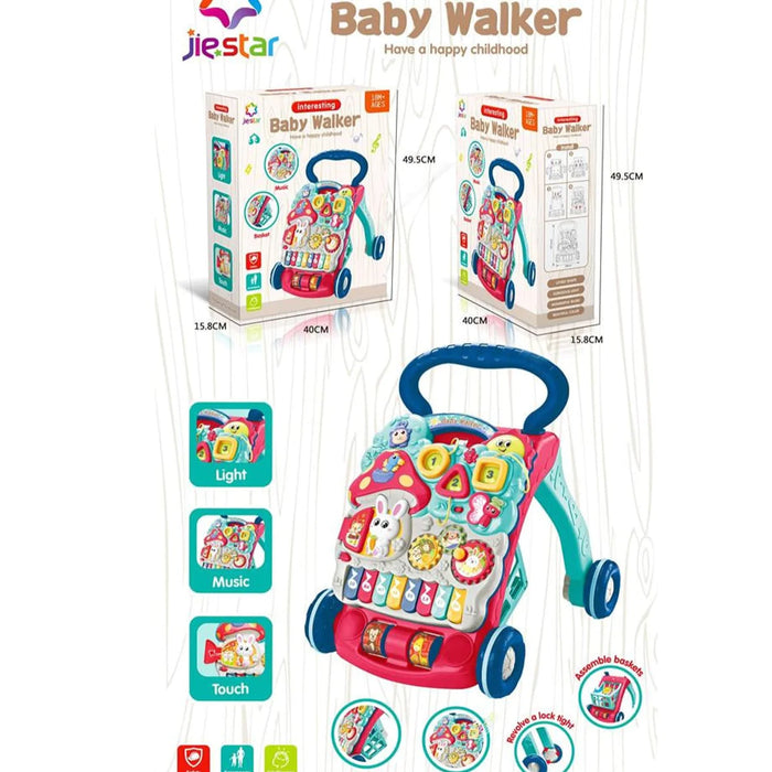 Jiestar Baby Walker Trainer With Light & Music