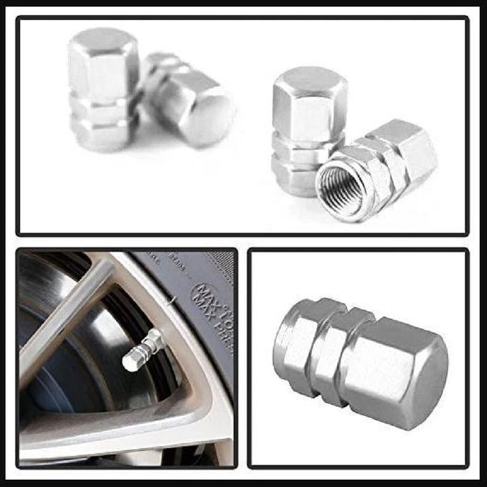 Aluminium Tyre Wheel Rims Stem AIr Valve Caps Tyre Cover