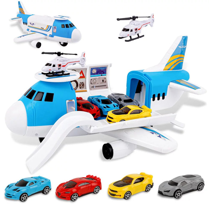 Mini Car Transport Aircraft Track Set
