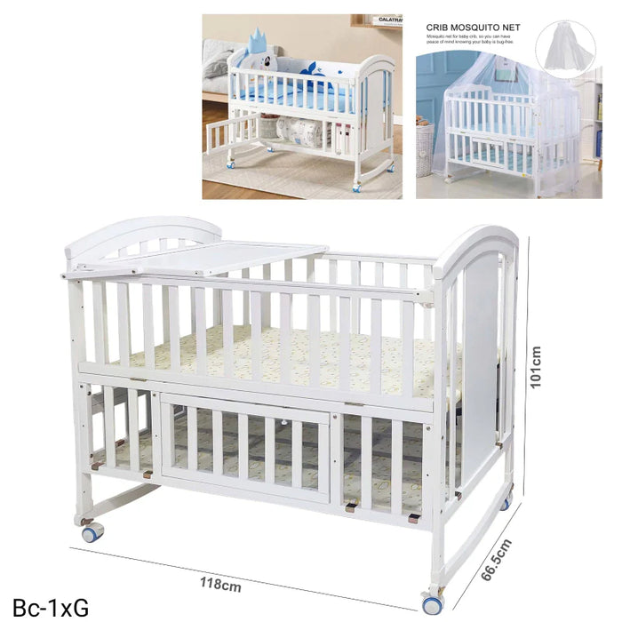 Baby Crib with Mosquito Net