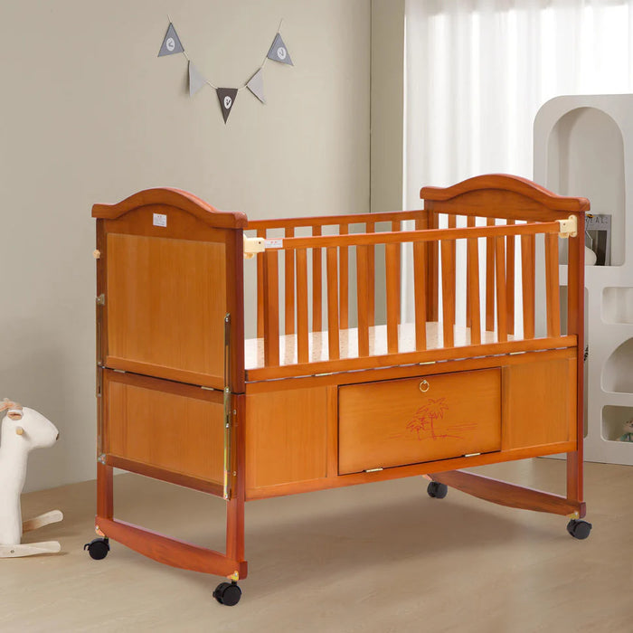 Comfort Dreamy Wooden Baby Crib