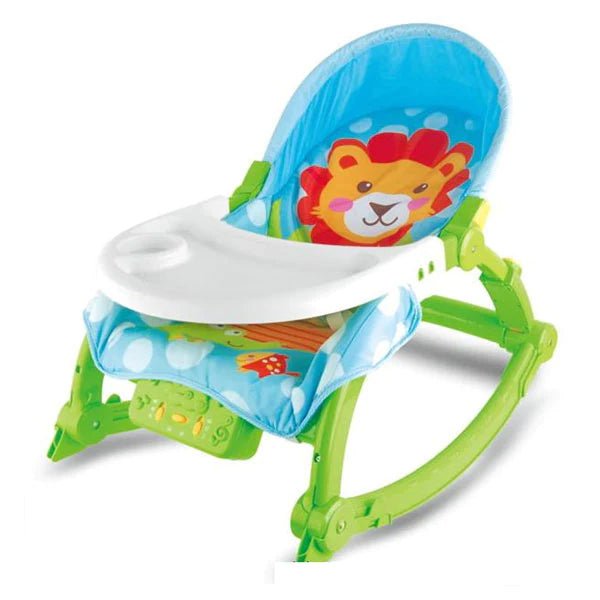 Lion Theme Electric Baby Bouncer