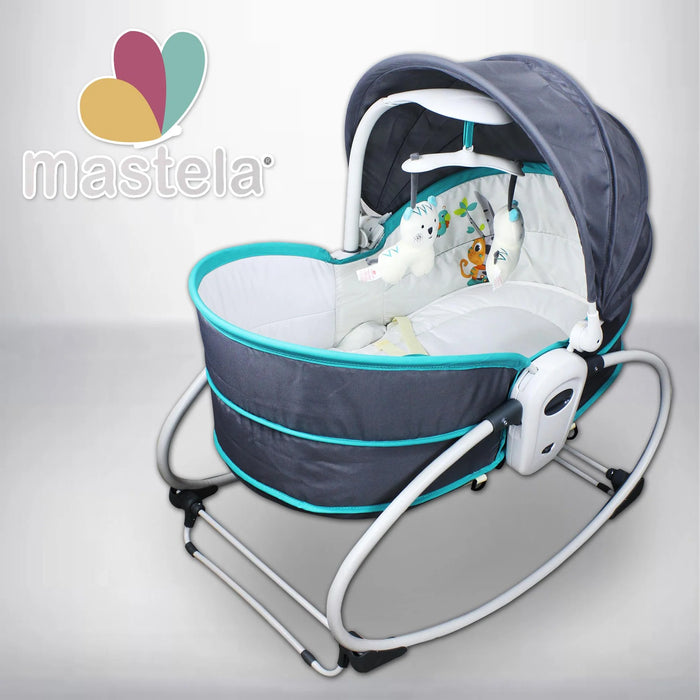 Mastela 5 in 1 top rocker bassinet