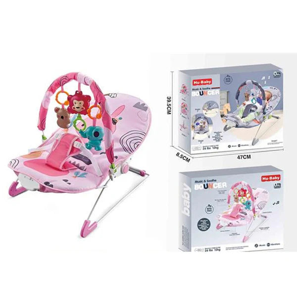 Smoothing Vibration Baby Bouncer