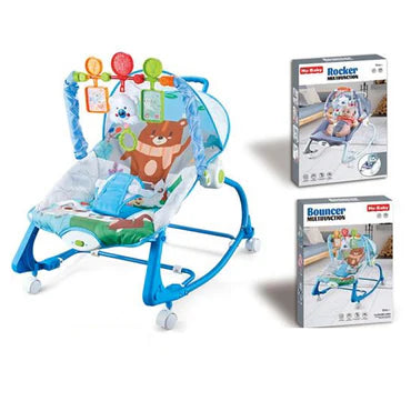 Bear Theme Baby Bouncer Rocking Chair