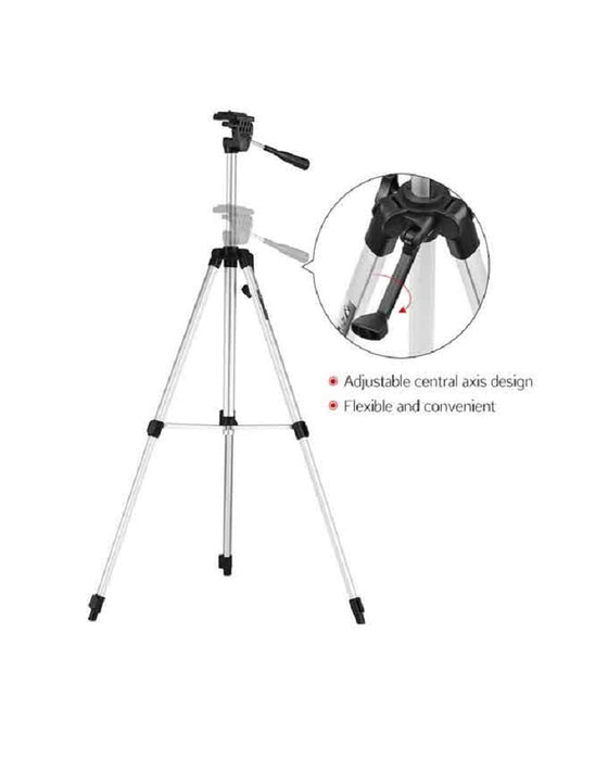 Professional Tripod Stand Aluminum -Silver