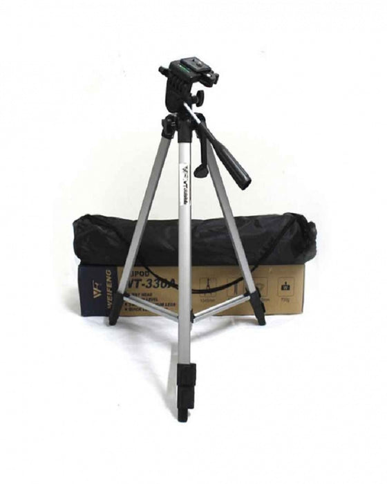 Professional Tripod Stand Aluminum -Silver